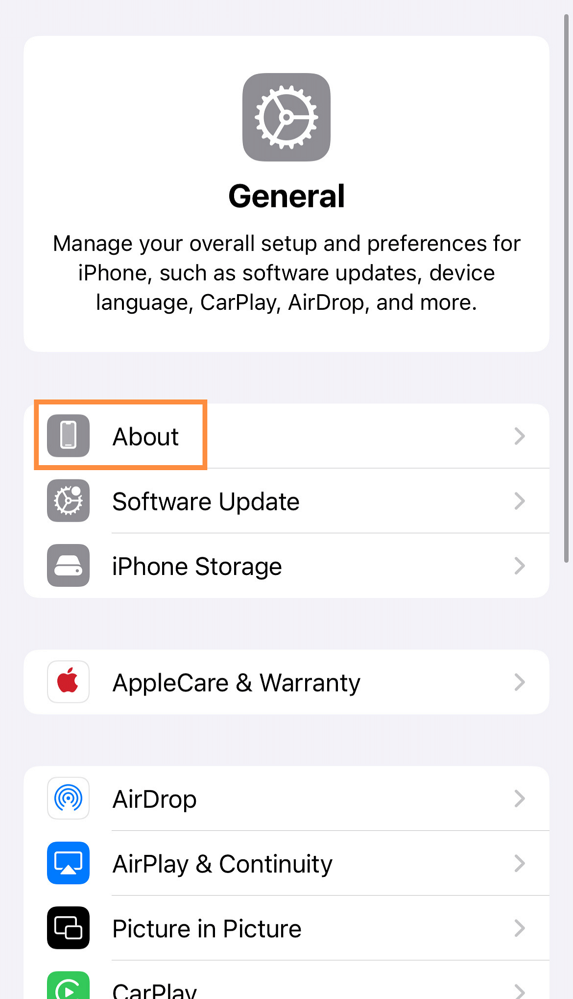 About iPhone