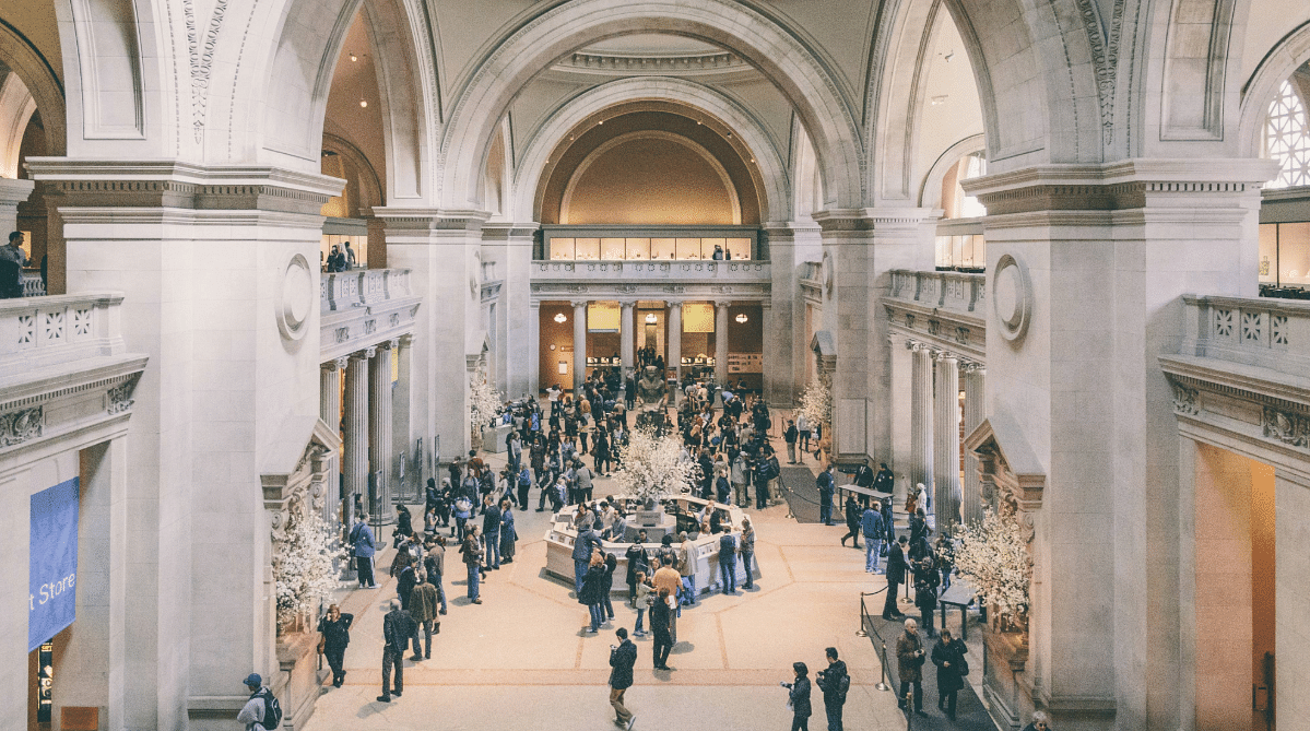 Inside the Metropolitan Museum of Art, New York City