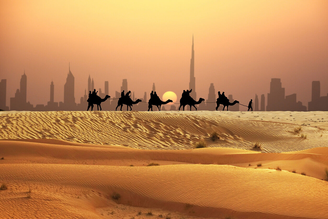 Wüste in Dubai
