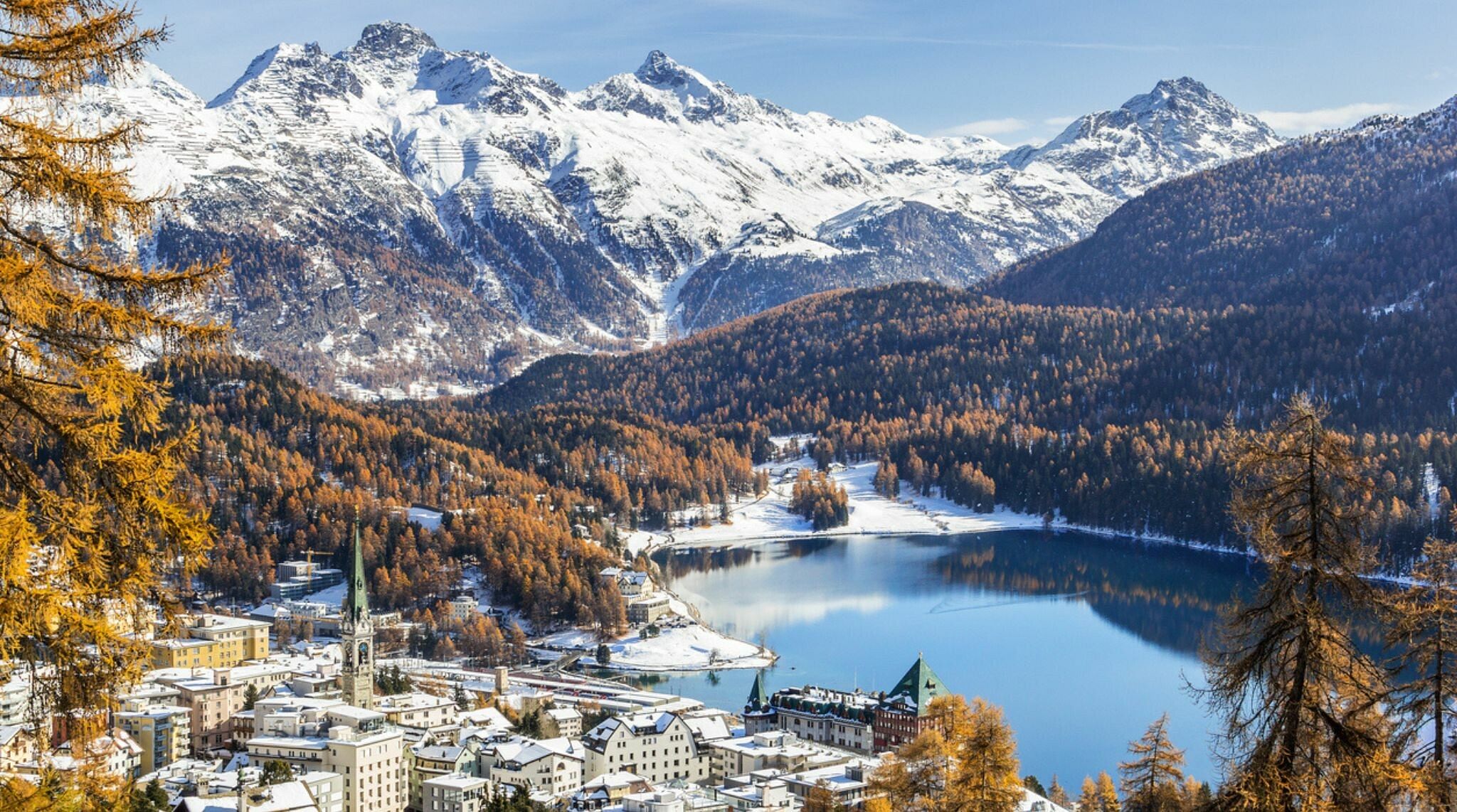 saint moritz plus belle station de ski en suisse