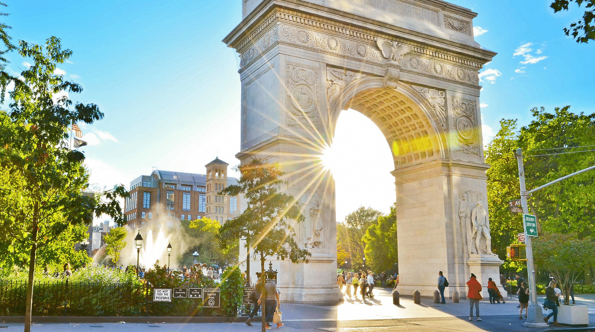 Arch in Greenwich Village, New York