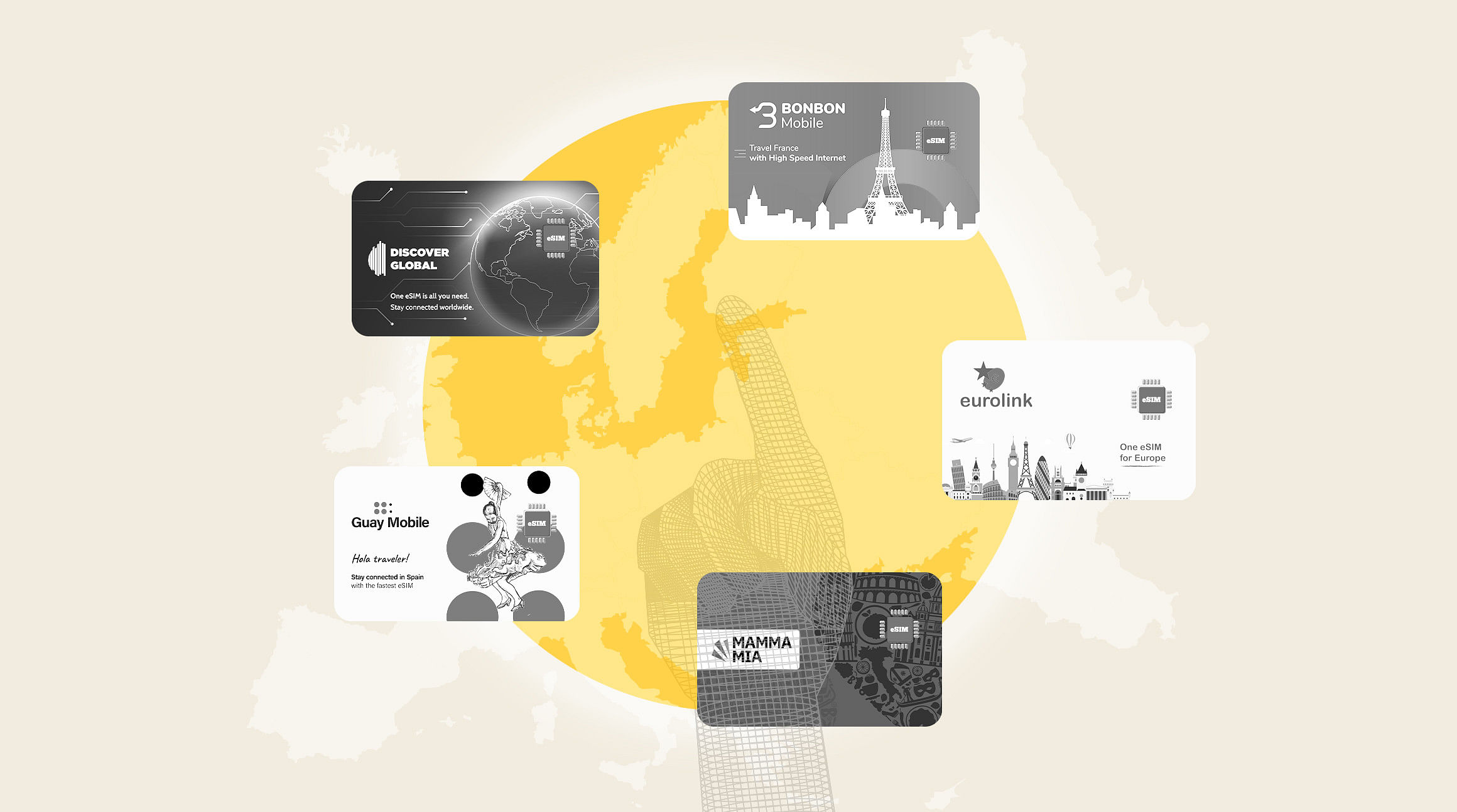 Las 5 mejores tarjetas SIM de Europa para viajeros - Airalo Blog