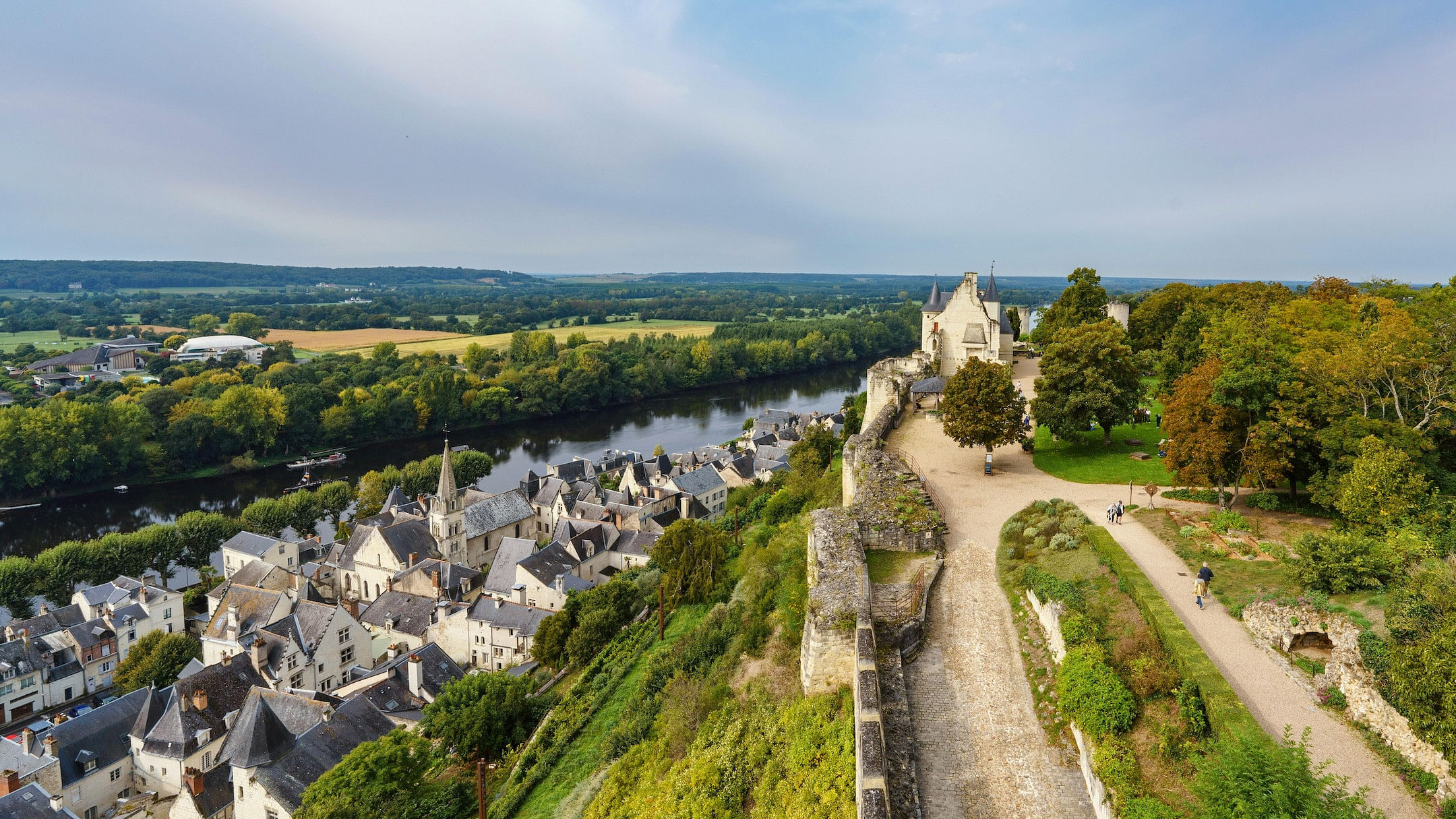 Charming countryside in the Loire Valley, France