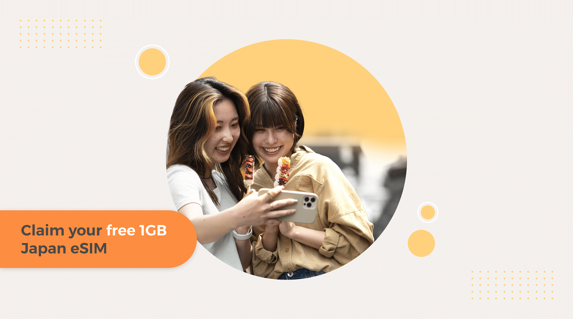 Going to Japan soon? Redeem a free 1GB Welcome eSIM