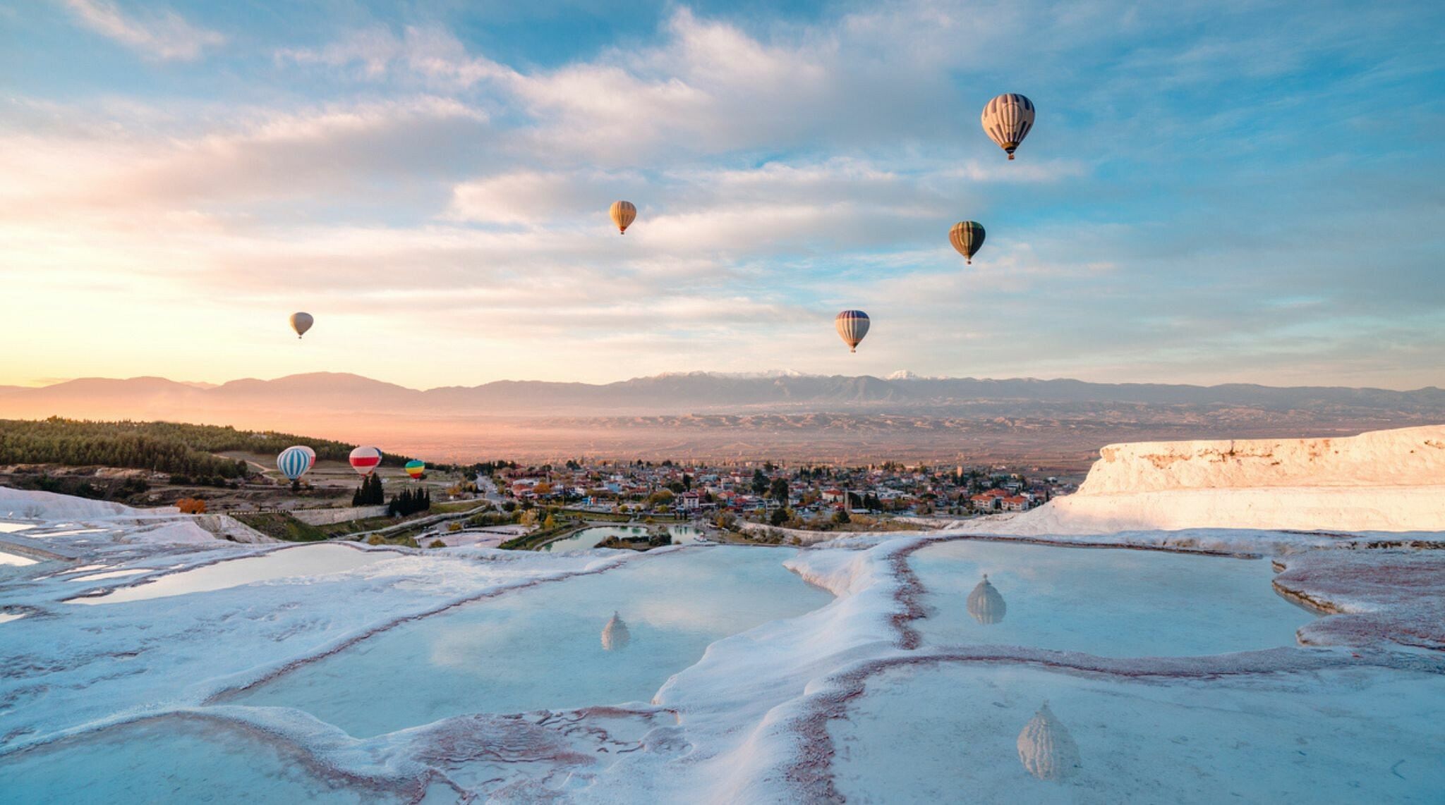 a voir en turquie : pamukkale 