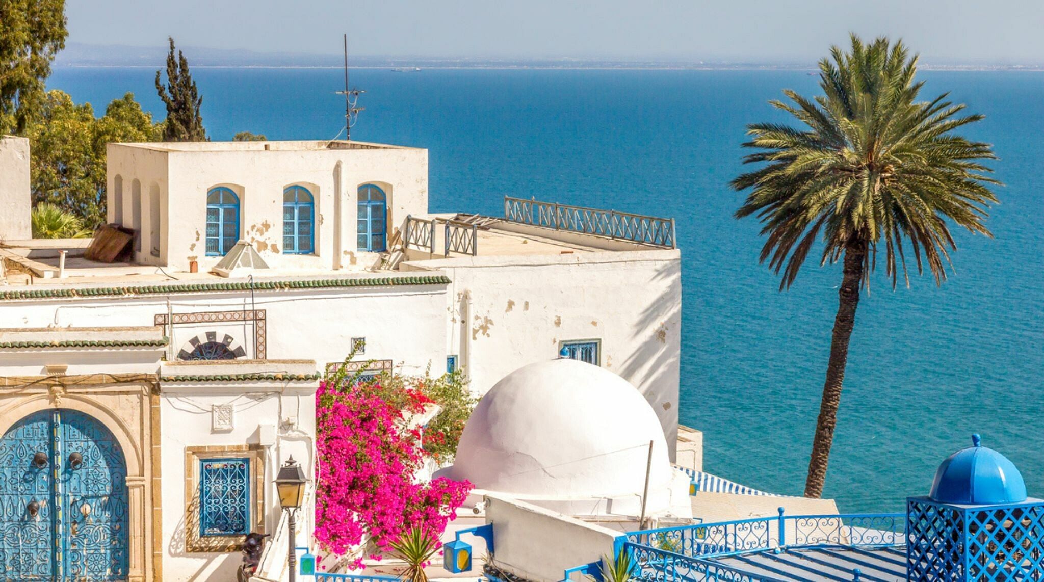 paysage de voyage en tunisie, carthage