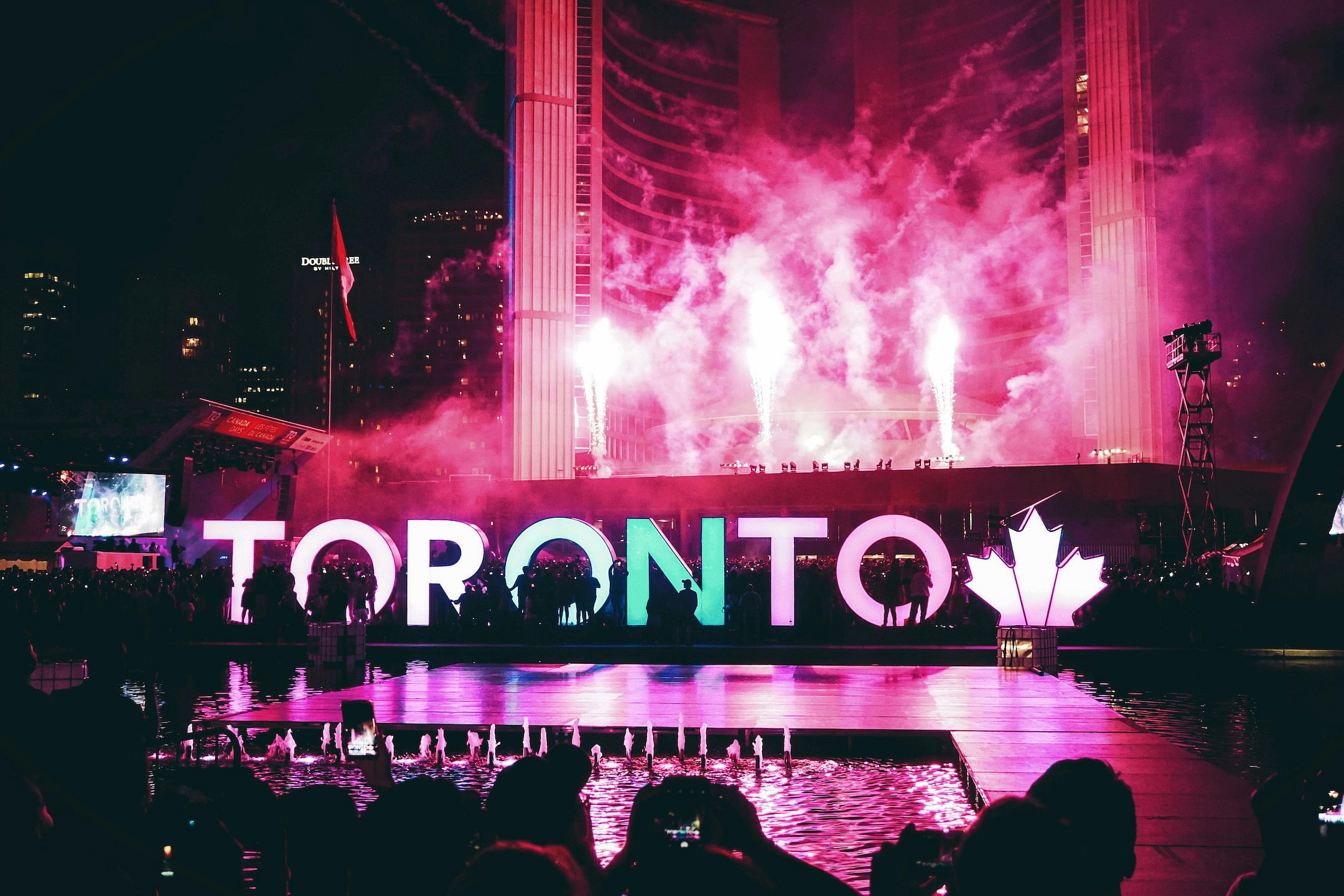 Nuit Blanche celebration in Toronto