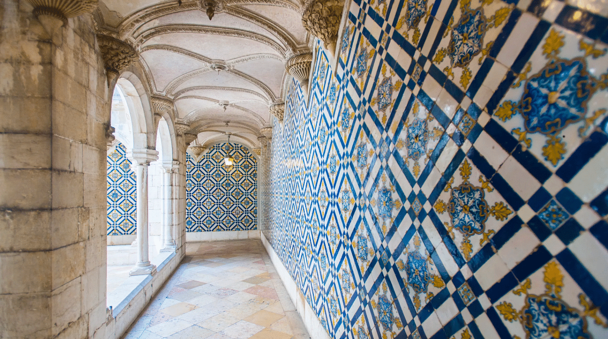 Inside the Museu Nacional do Azulejo, Lisbon