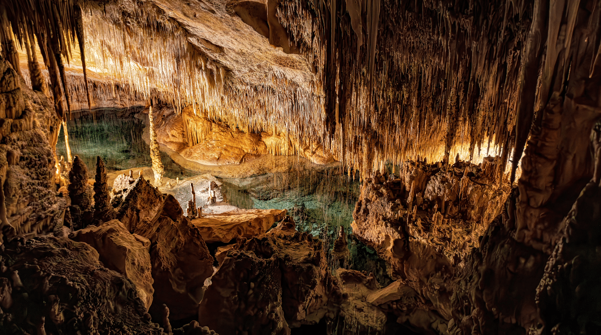 Inside the Caves of Drach, Mallorca