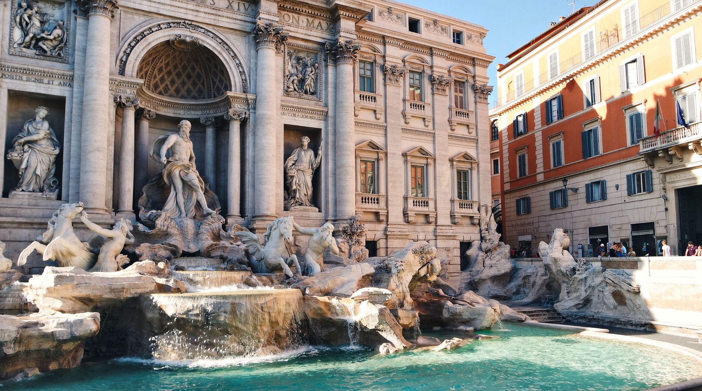 Trevi Fountain in Rome, Italy