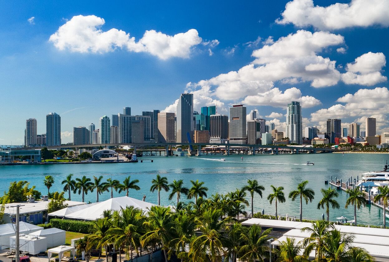 Miami, Florida Skyline