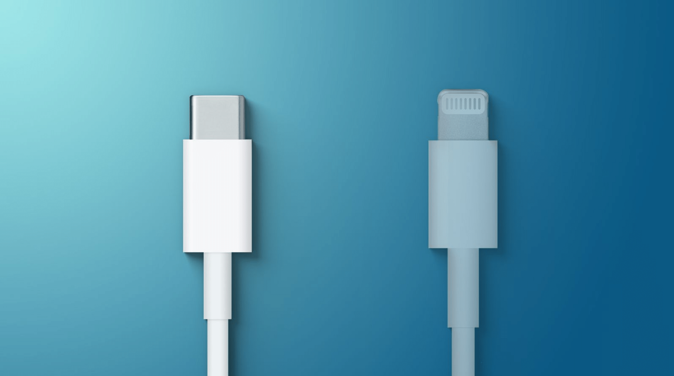 منفذ usb-c ومنفذ lightning