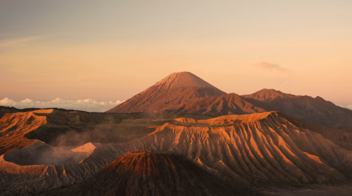 Sunrise view of Mount Bromo