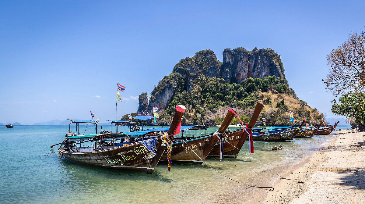 Boats in Phuket, Thailand