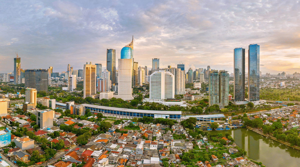 Jakarta, Indonesia skyline