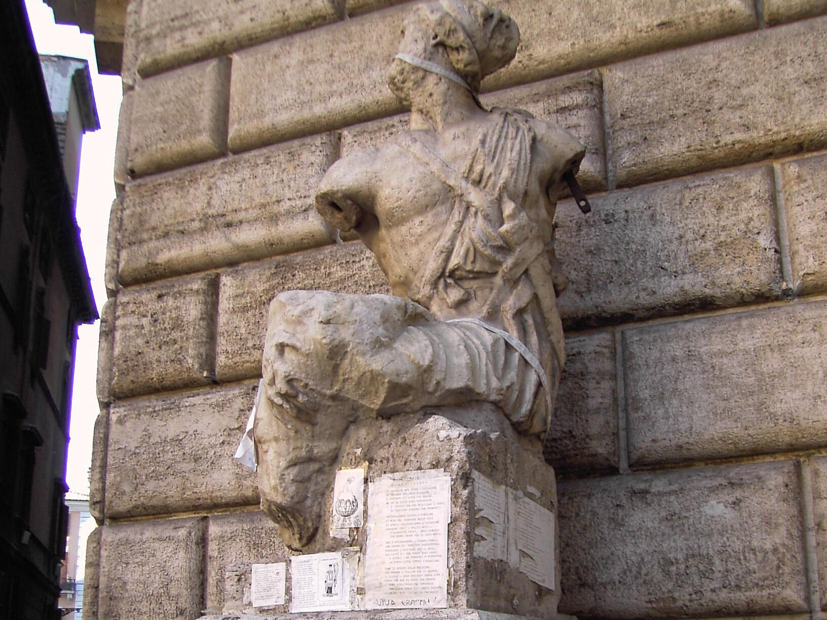 The Talking Statues of Rome, Italy