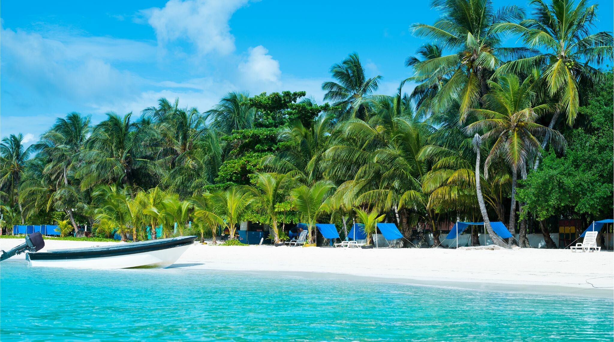 Praia paradisíaca em San Andrés