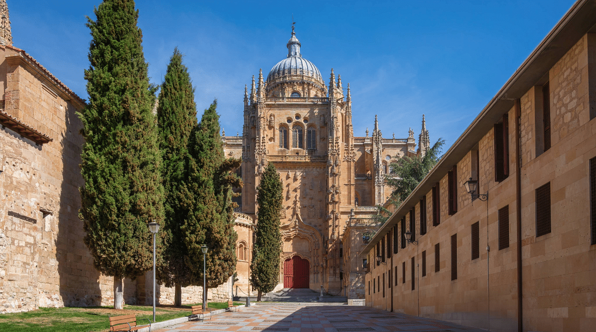 Cathedral in Salamanca, Spain