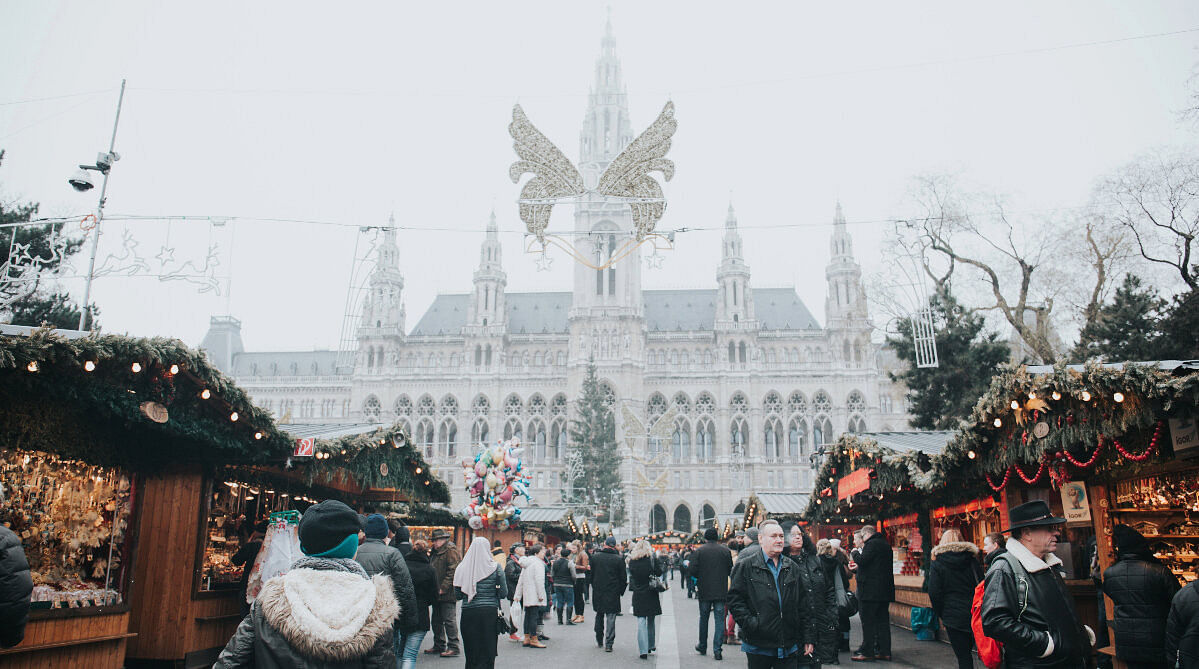 سوق رأس السنة في فيينا