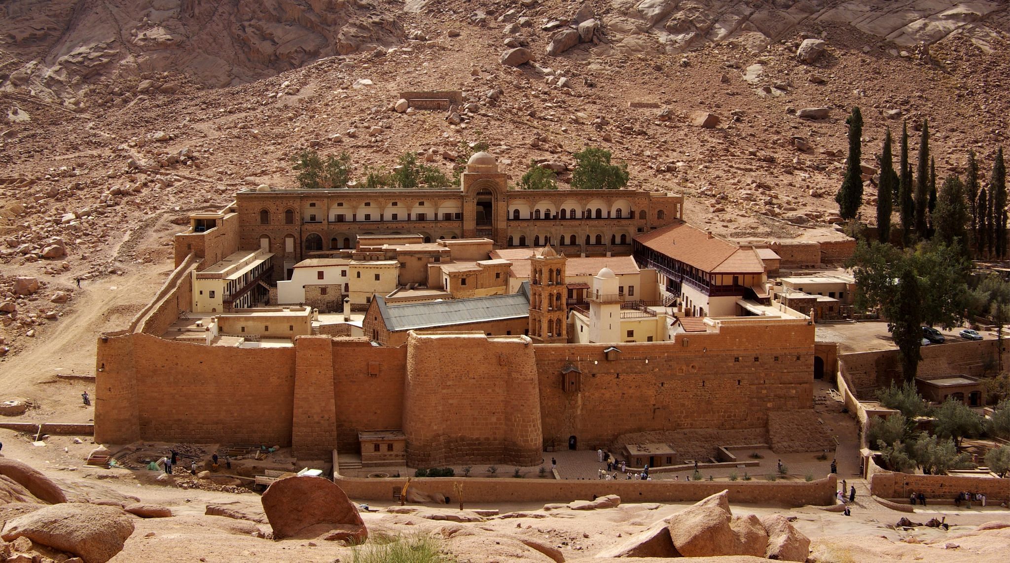 Het Katharinaklooster in Egypte