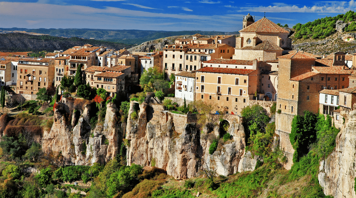 Hanging houses in Cuenca, Spain