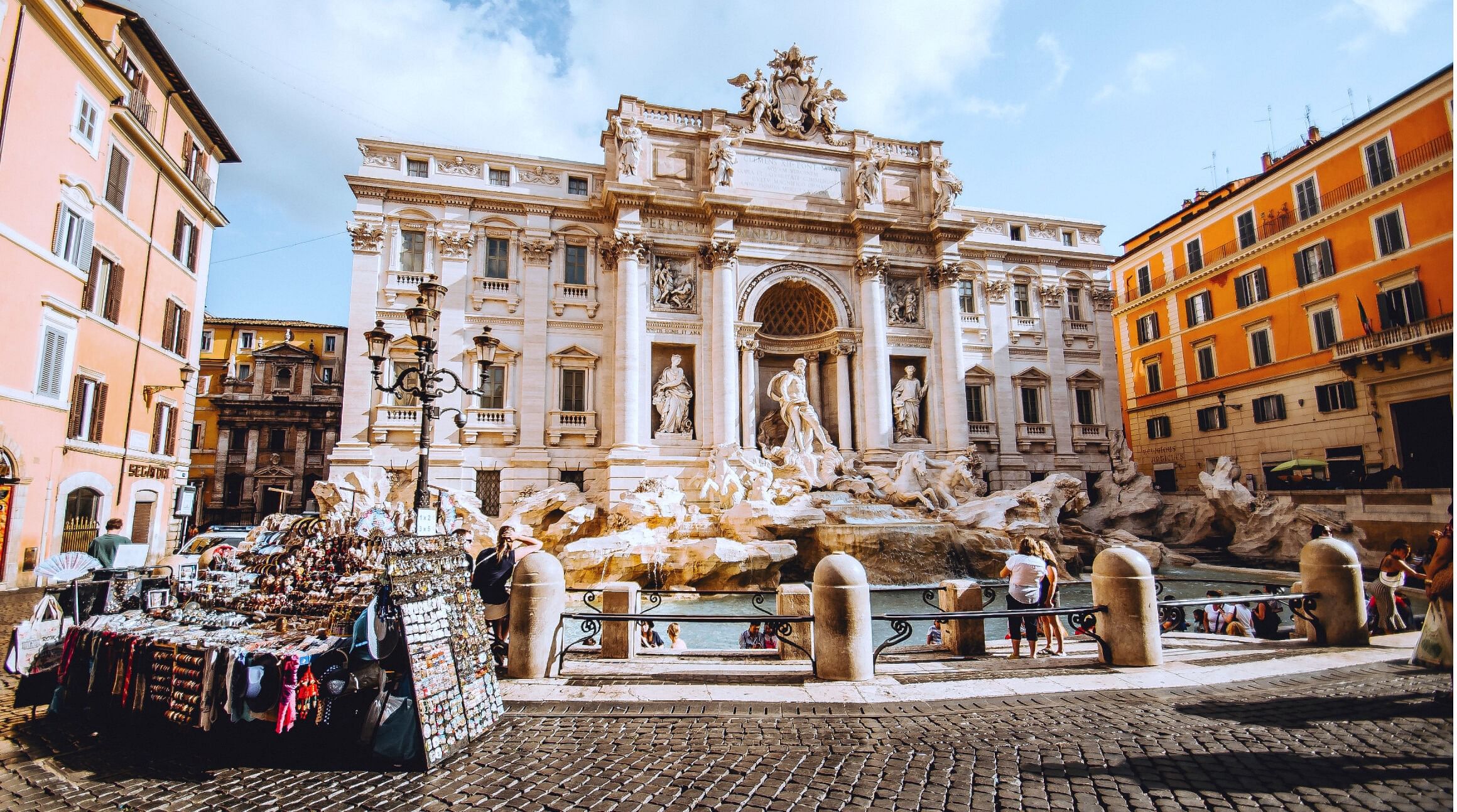 Trevi Fountain in Rome, Italy