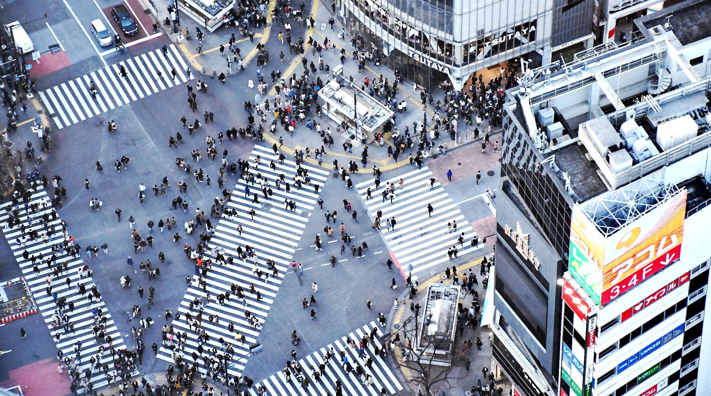 Shibuya Crossing, Tokyo, Japan