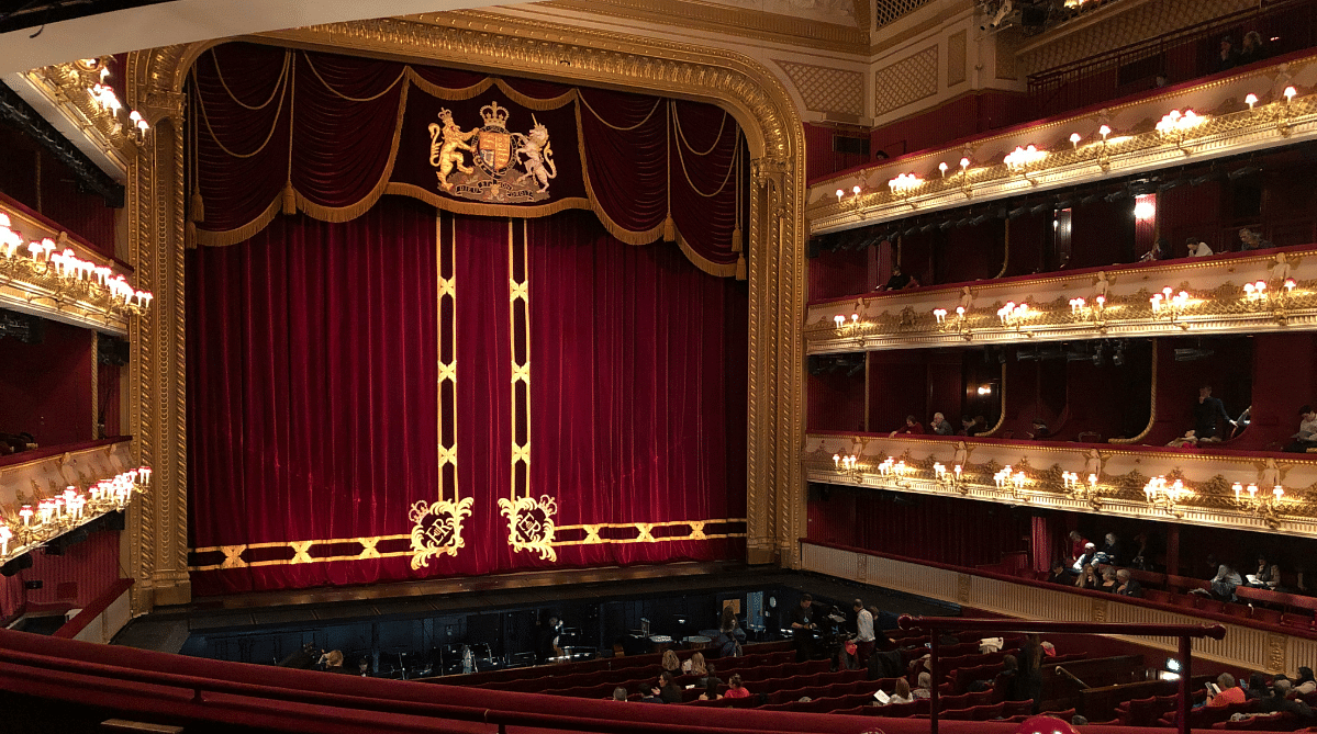 Inside the Royal Opera House, London