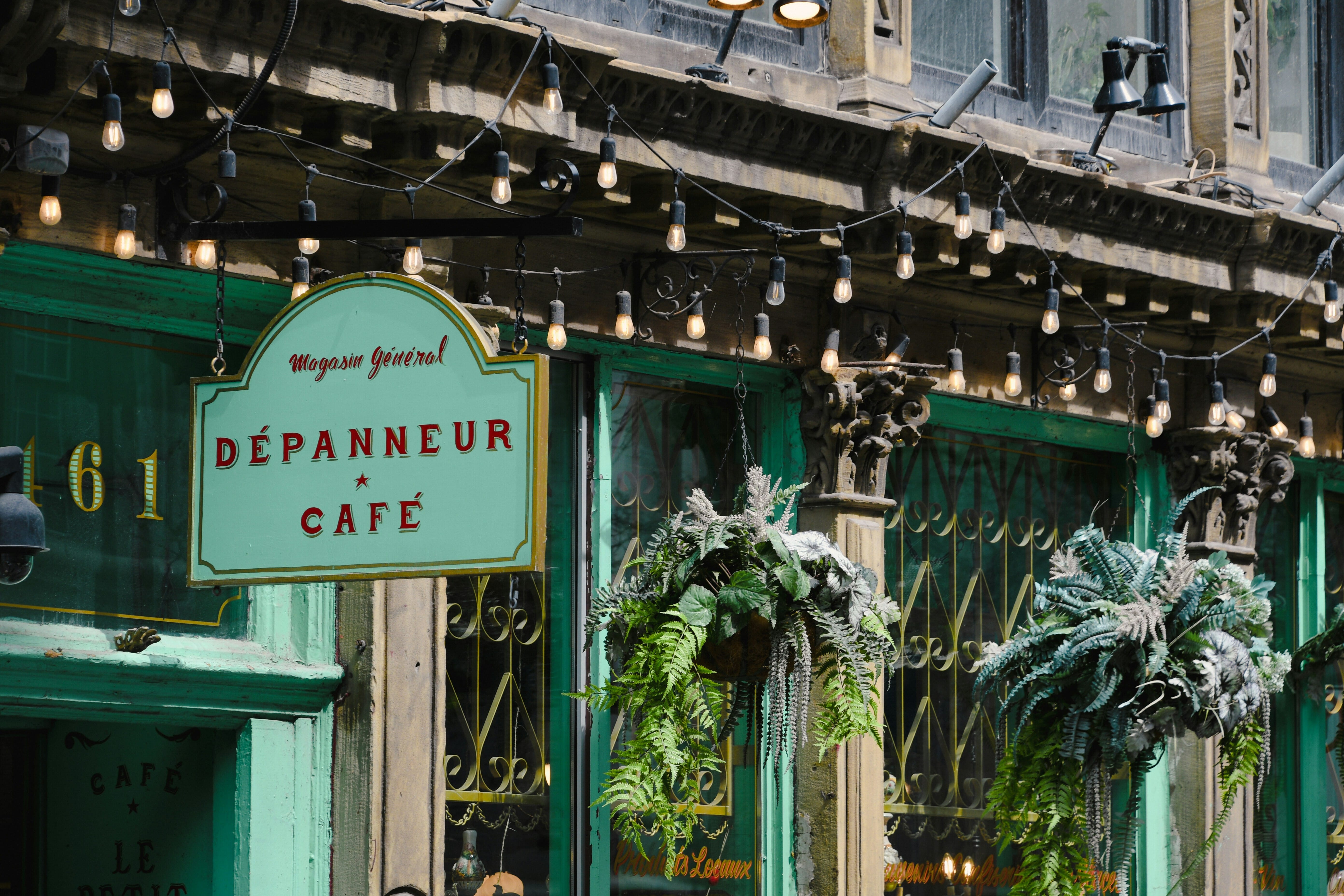 Coffee shop in Montreal