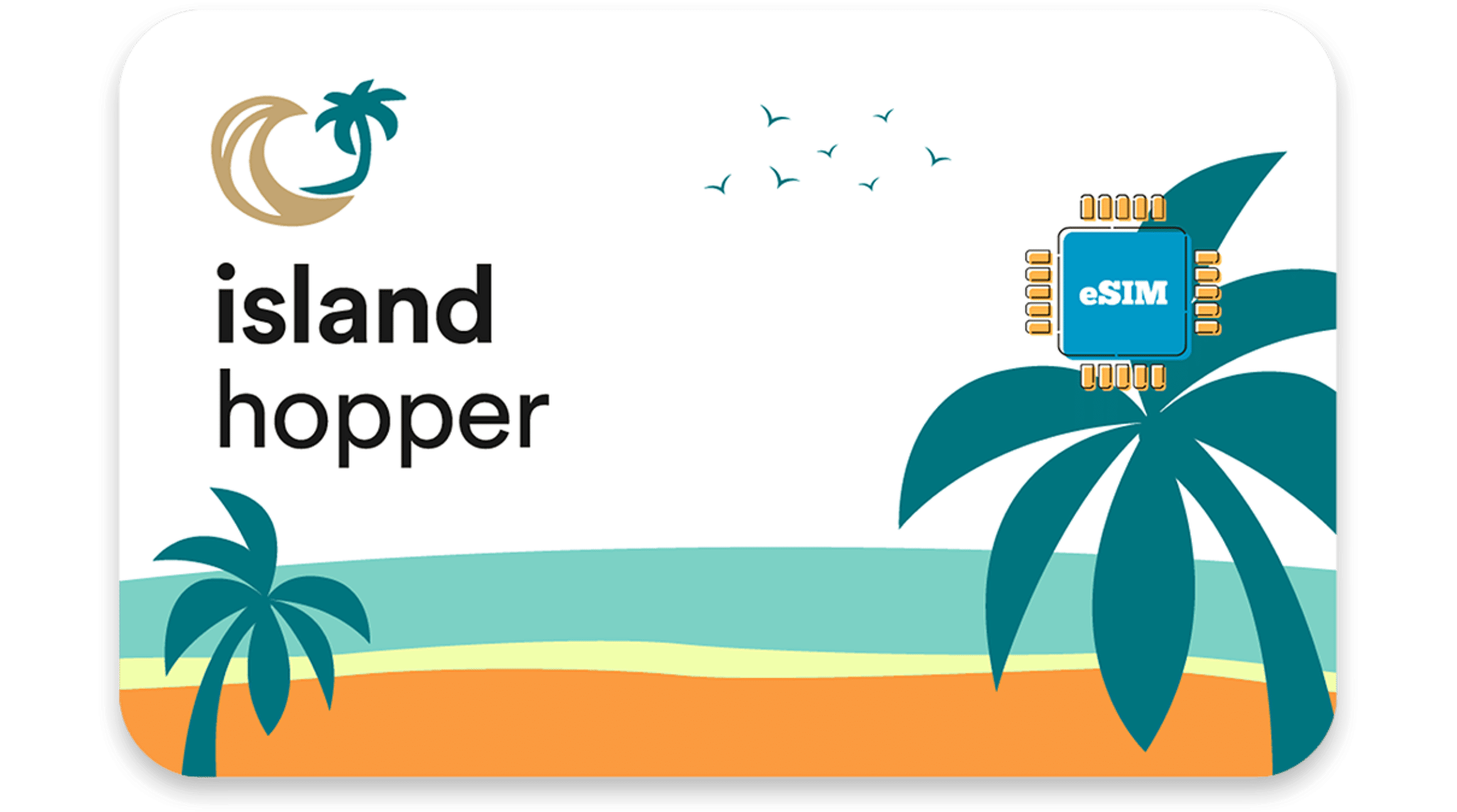 بطاقة eSIM الإقليمية لمنطقة البحر الكاريبي Island Hopper من Airalo