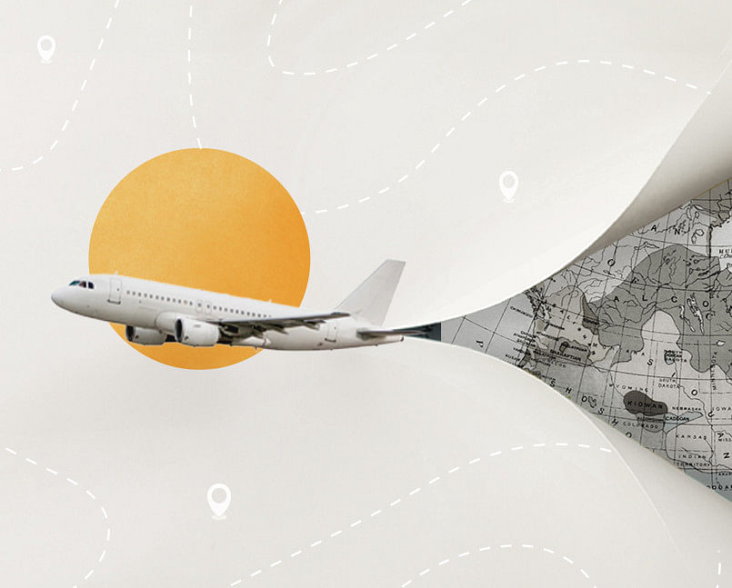 The Busiest International Flight Route in Every Region of the Globe, According to Flight Data