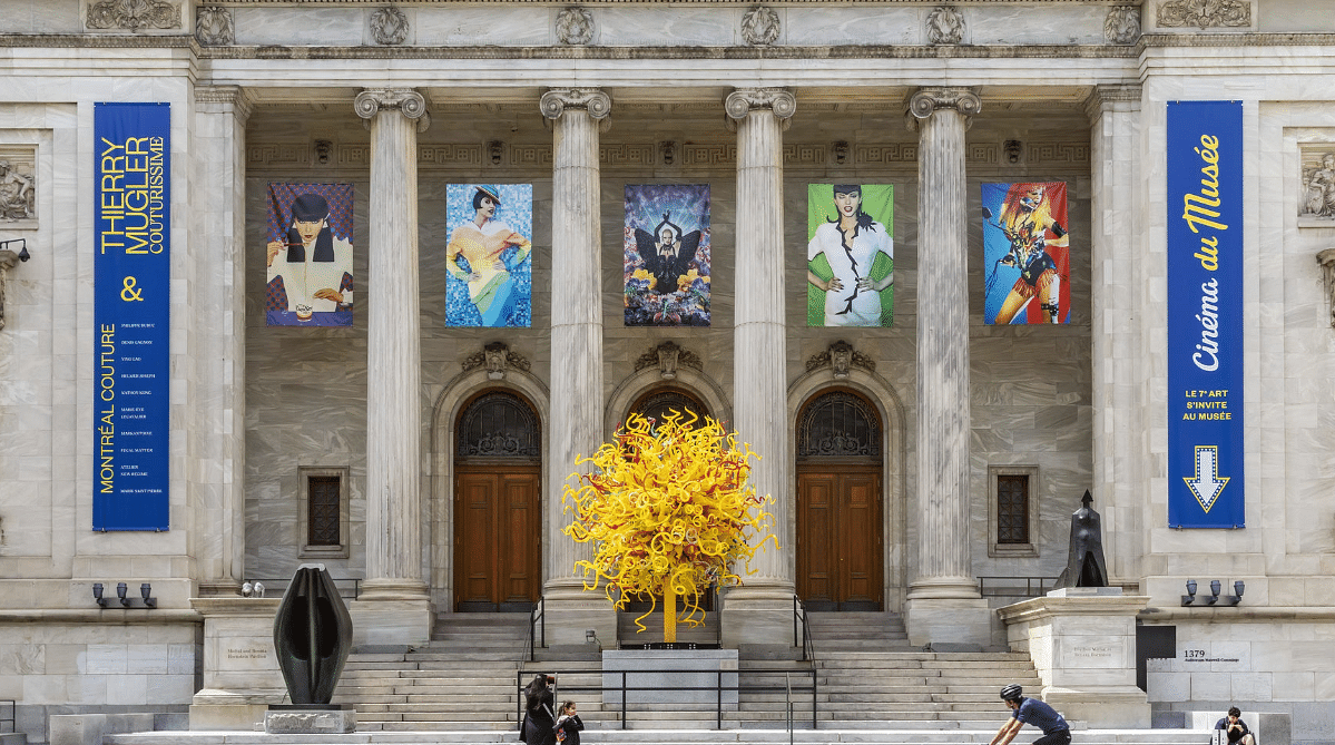 Exterior of Montreal Museum of Fine Arts