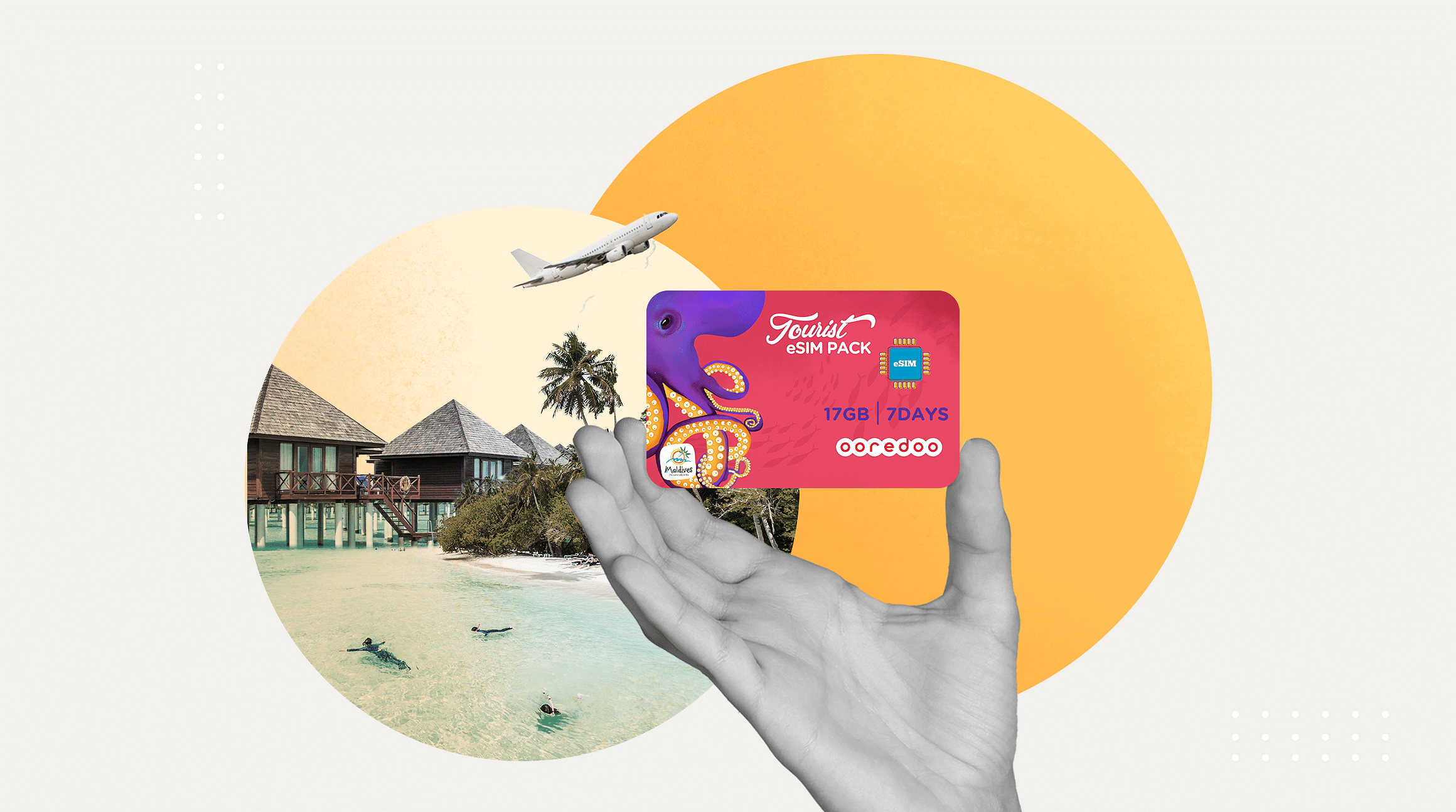 Le migliori eSIM per le Maldive