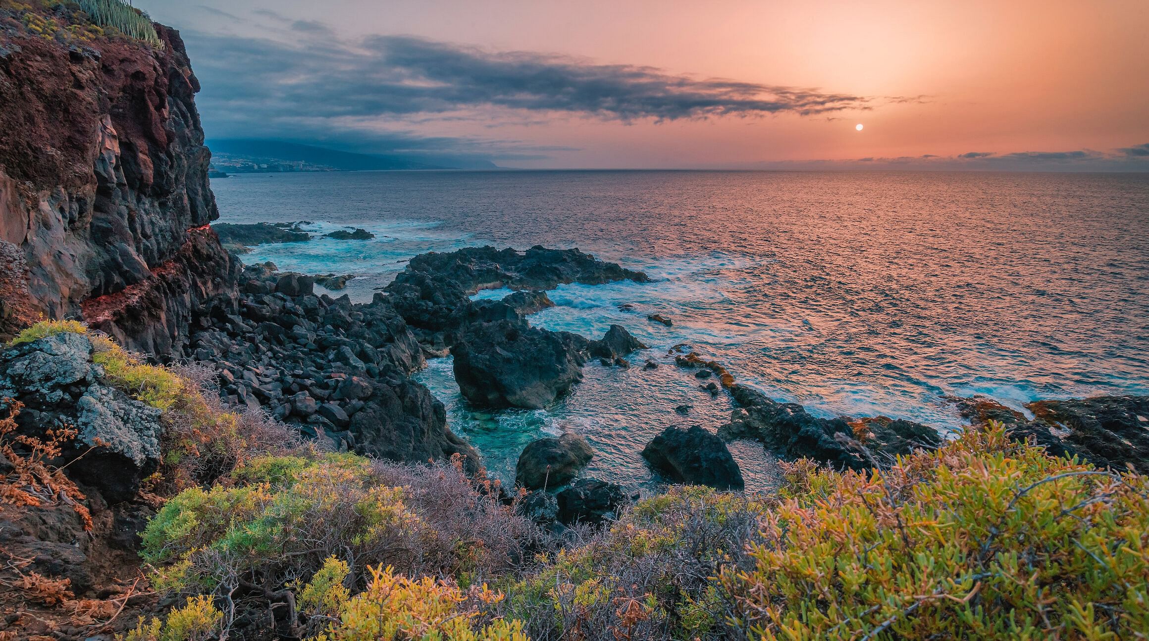 Coastline in Tenerife, Canary Islands