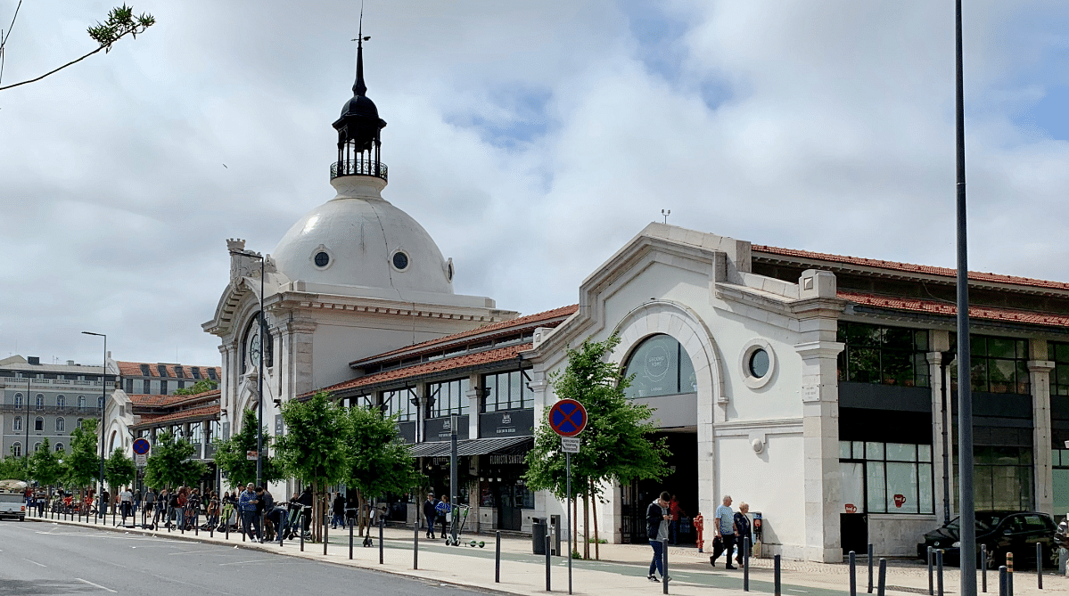 Exterior of Mercado da Ribeira, Lisbon