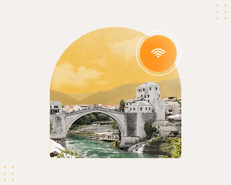 Internet in Bosnien und Herzegowina: Wie bleibe ich online?