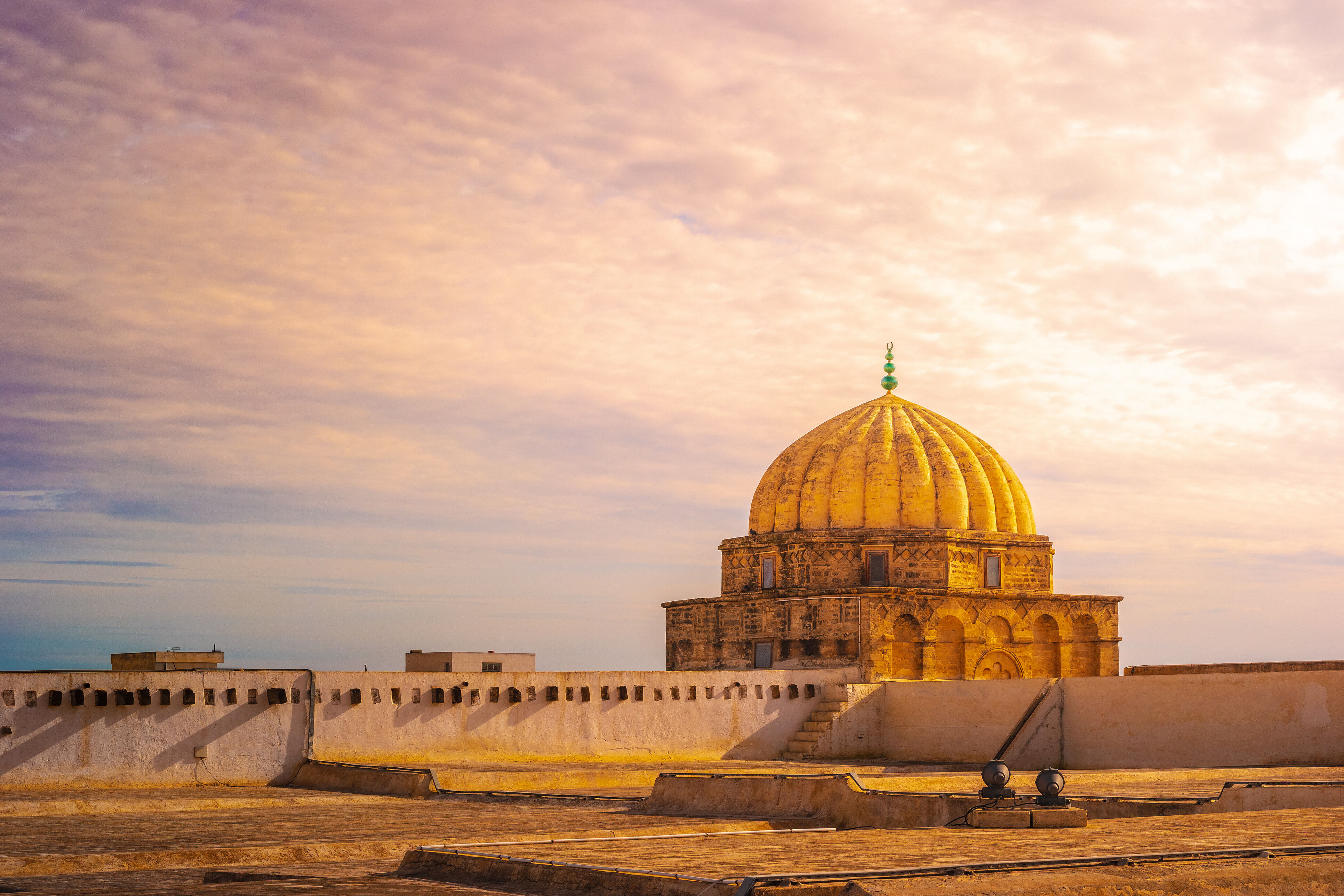 Kairouan in Tunesien im Juni-Wetter