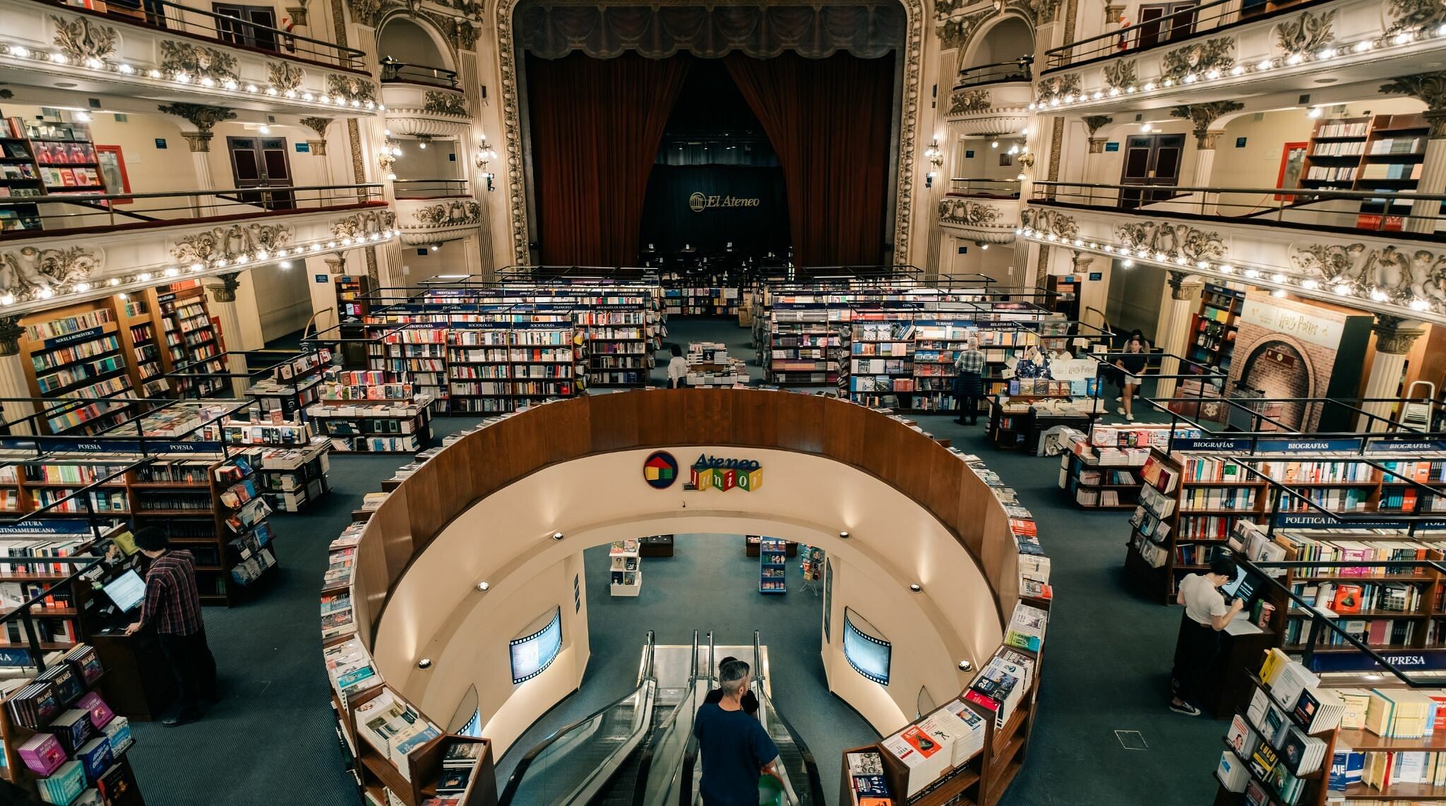 El Ateneo Grand Splendid é considerada a livraria mais bonita do mundo