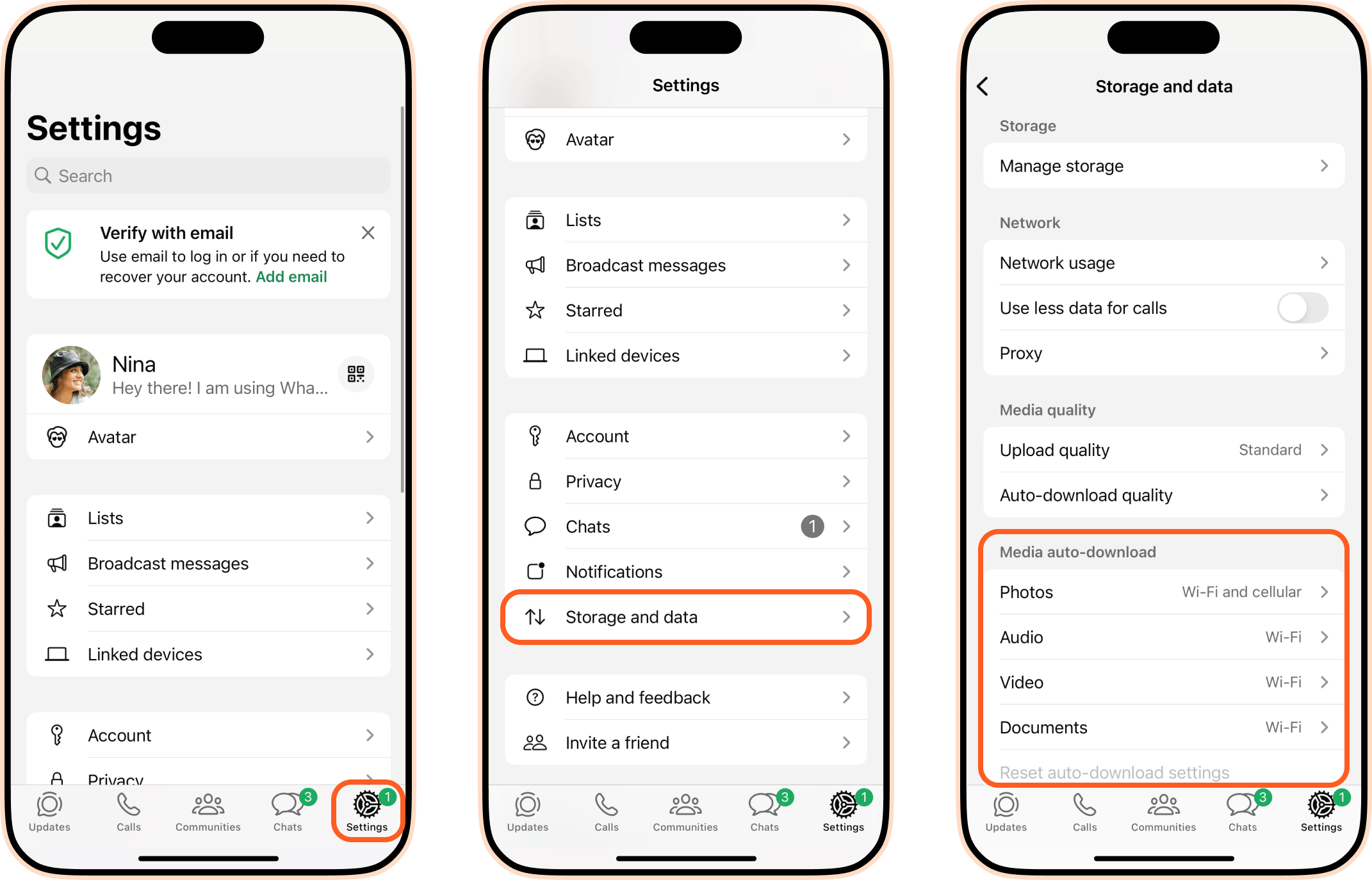 WhatsApp Media Auto-download
