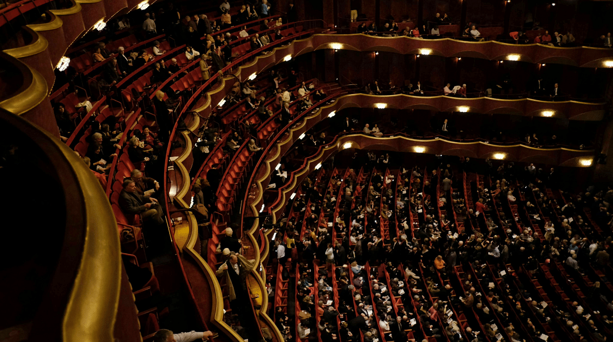Inside the The Metropolitan Opera, New York City