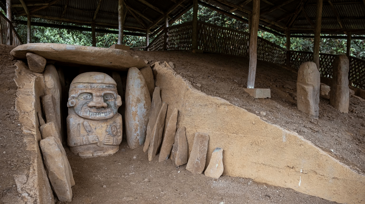 San Agustin statues, Colombia