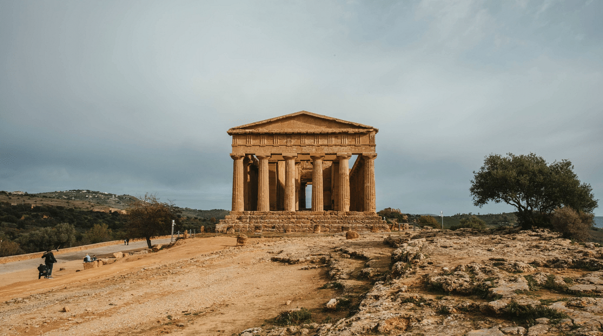 Valley of the Temples in Agrigento, Sicily