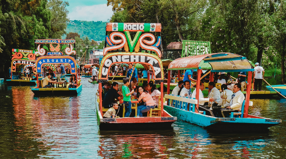 Xochimilco Canals, Mexico City