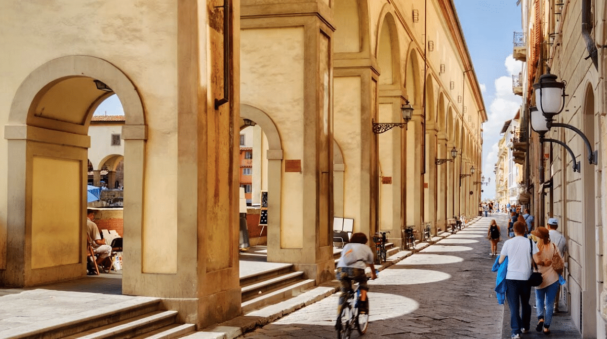 Corridoio Vasariano in Florence, Italy