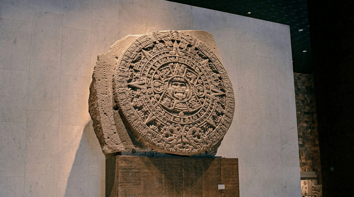 La Piedra del Sol in Museo Nacional de Antropología, Mexico City