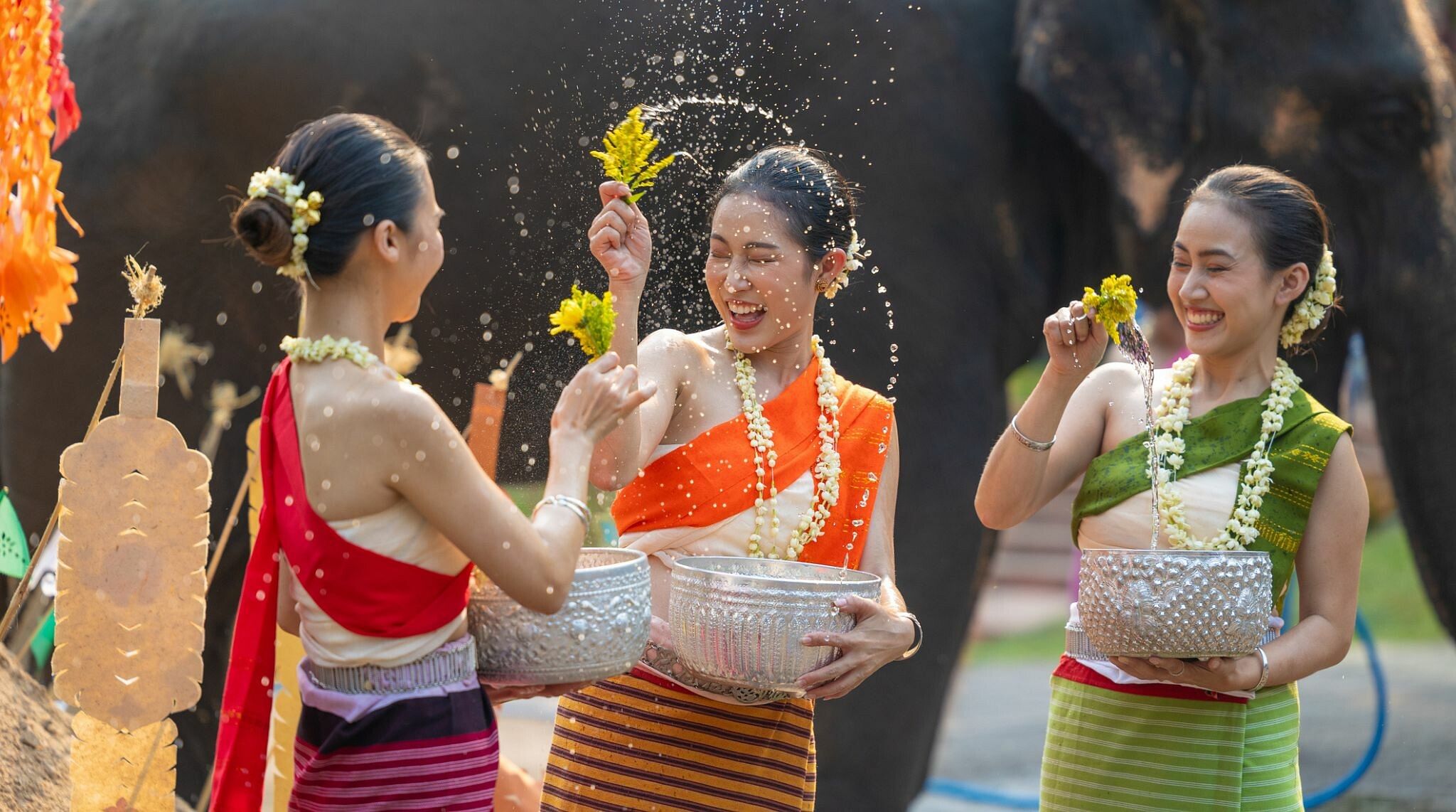 thailande en avril festival songkran