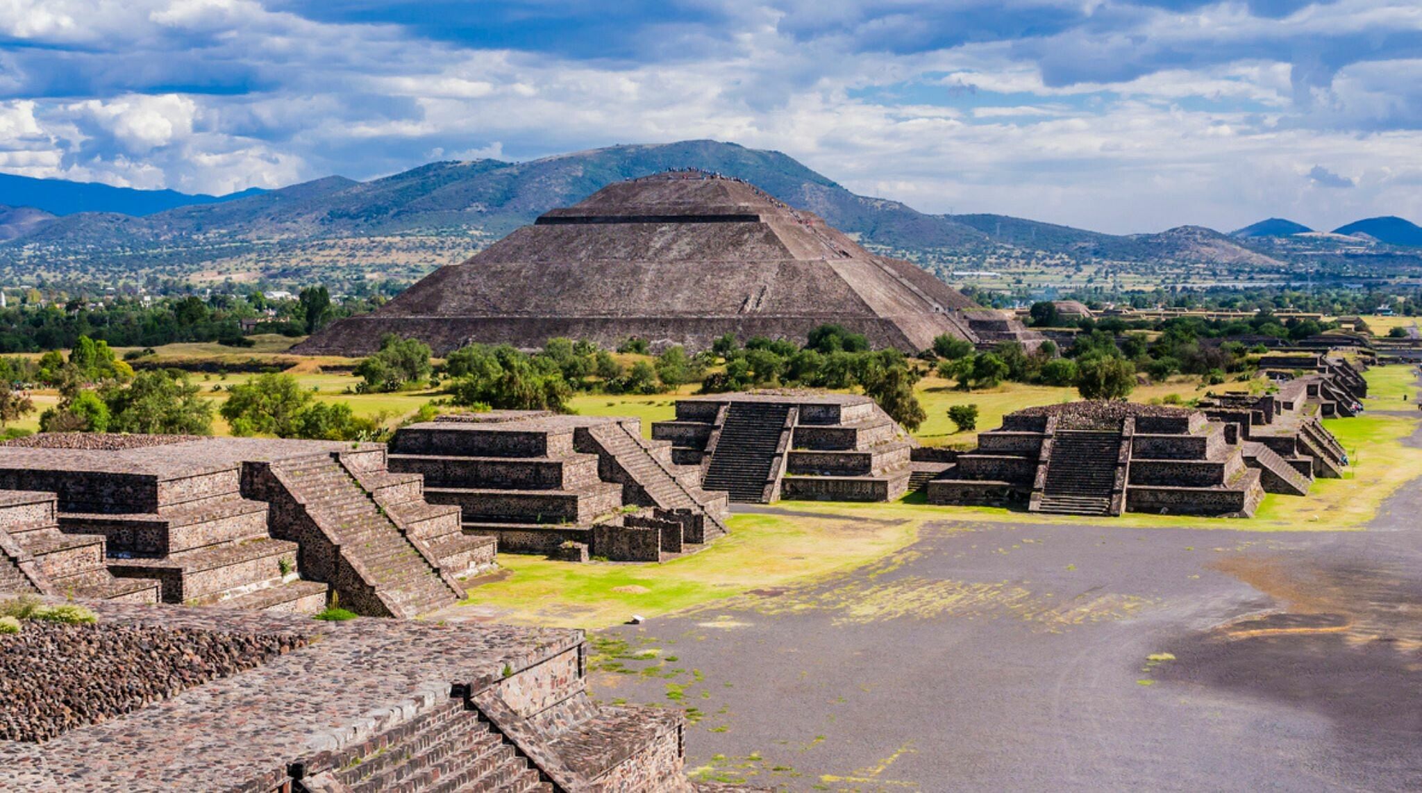 teotihuacan au mois d'avril