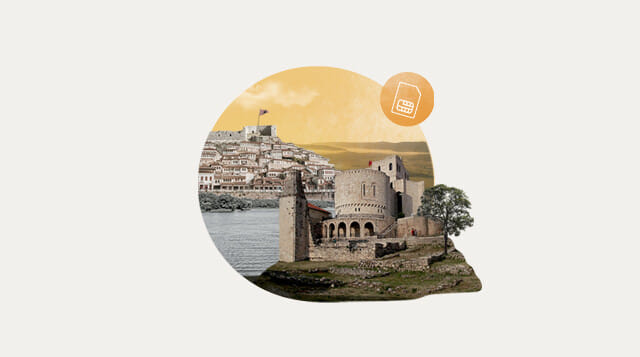 Où acheter une carte SIM en Albanie ? En ligne (eSIM), à l'aéroport ?