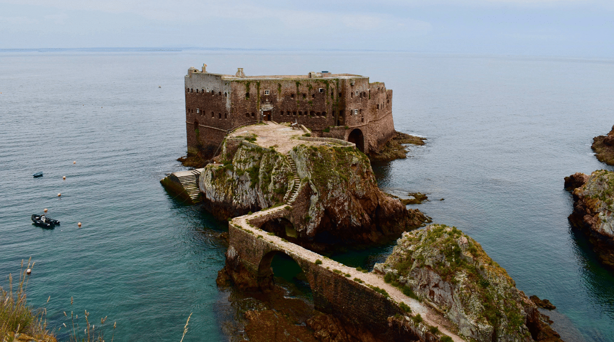 Fort Of São João Baptista in Peniche, Portugal