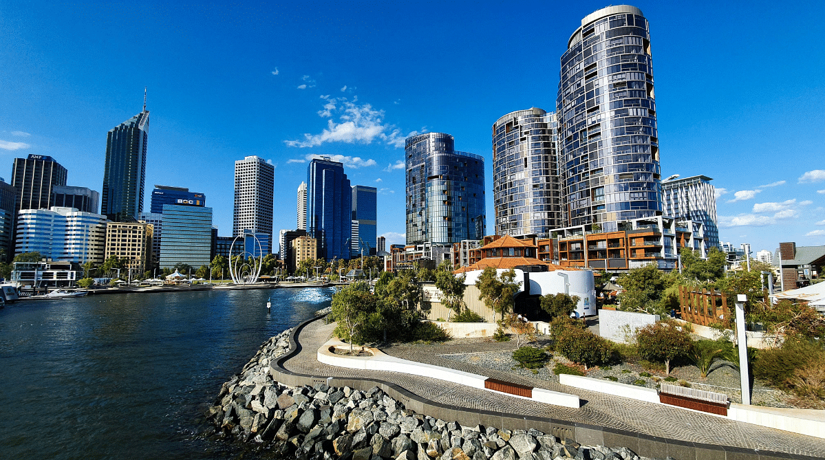 Perth skyline, Australia